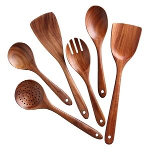 Wooden Kitchen Utensil Set